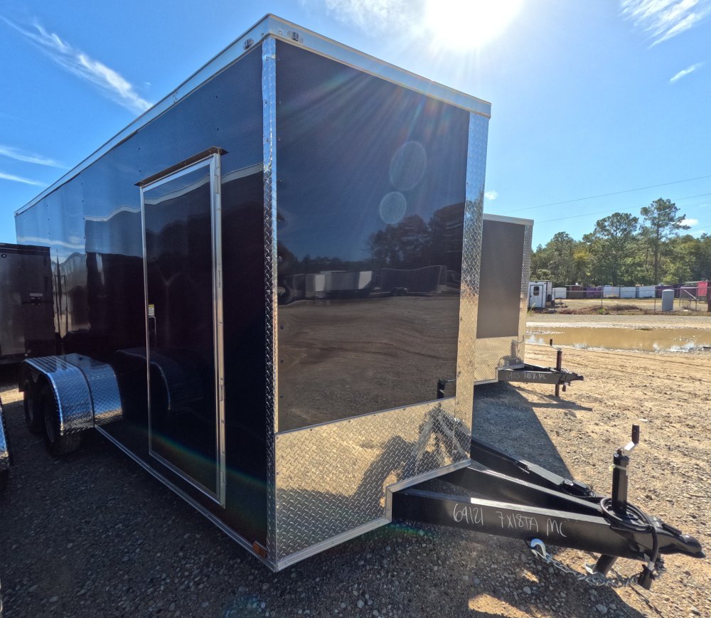 7'x18' Quality Cargo Enclosed Cargo