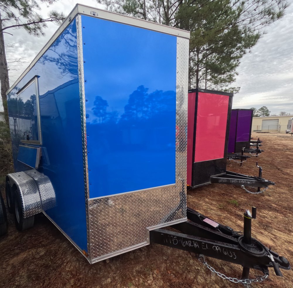 6'x12' Quality Cargo Concession Trailer