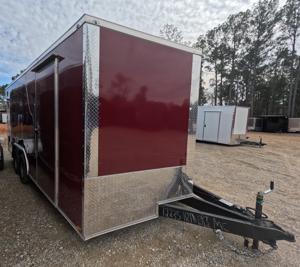 8.5'x18' Quality Cargo Enclosed Cargo