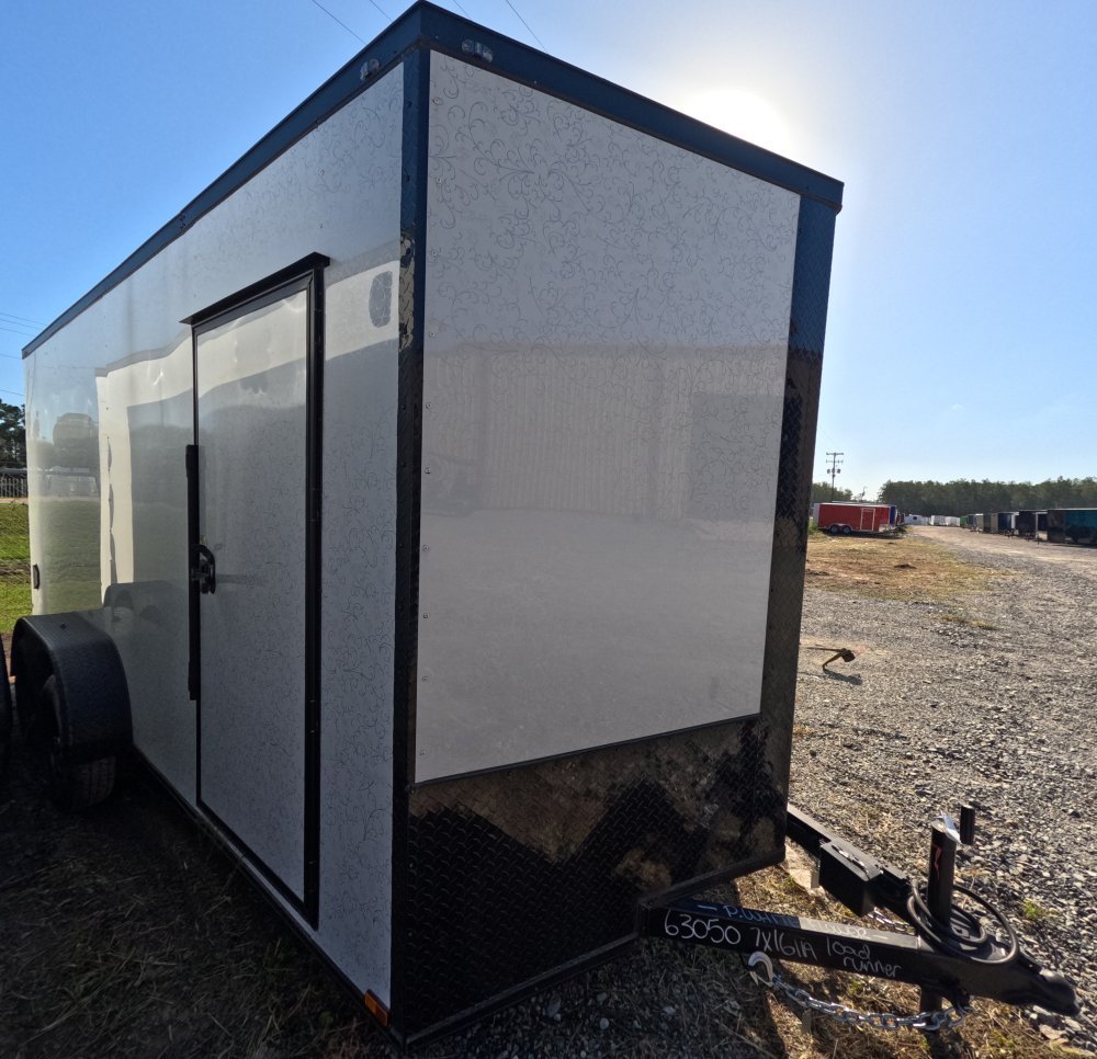 7'x16' Quality Cargo Enclosed Cargo