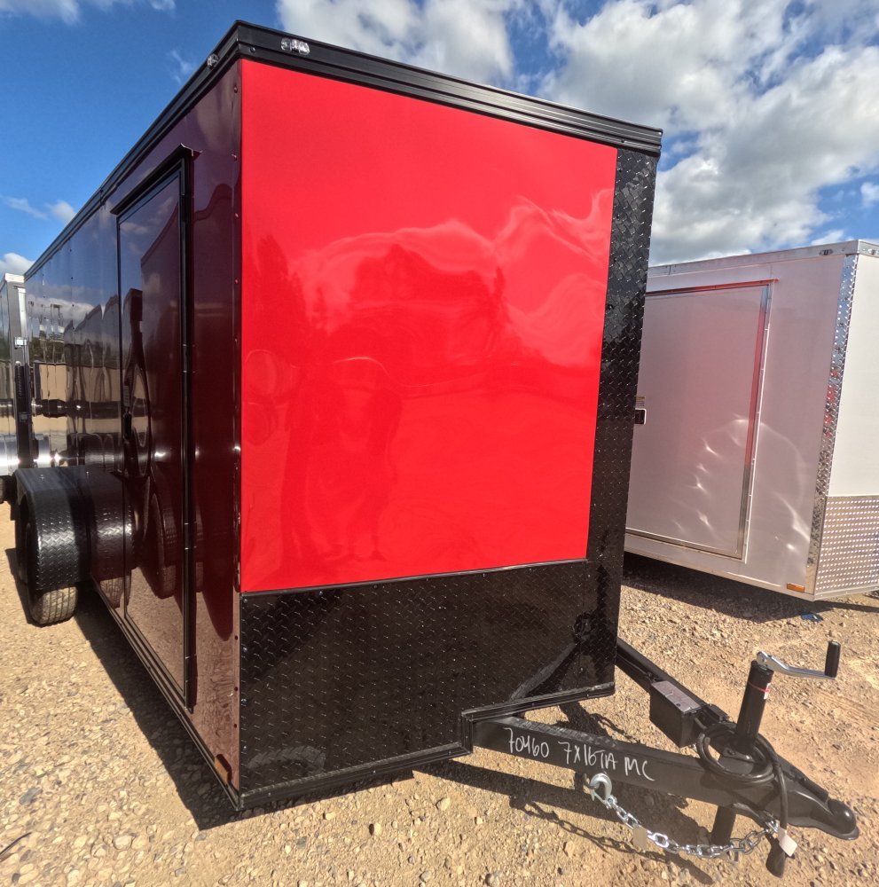 7'x16' Quality Cargo Enclosed Cargo