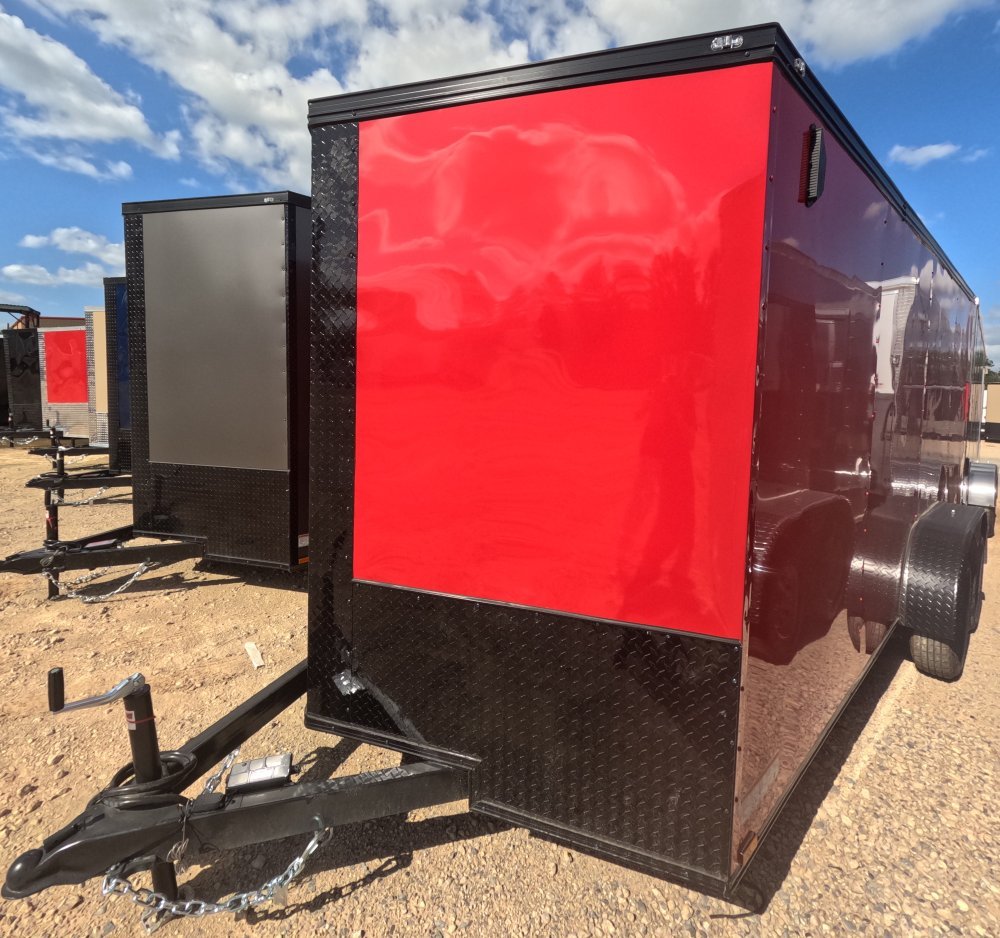 7'x16' Quality Cargo Enclosed Cargo