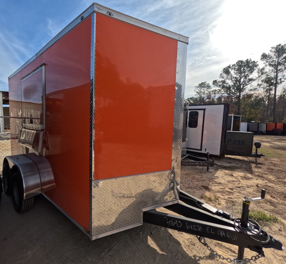 6'x12' Quality Cargo Concession Trailer