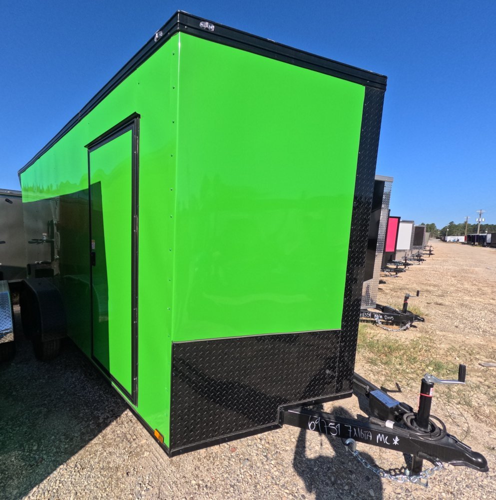 7'x16' Quality Cargo Enclosed Cargo