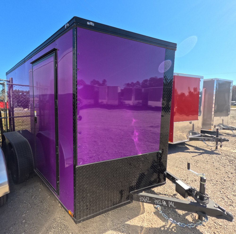 7'x12' Quality Cargo Enclosed Cargo