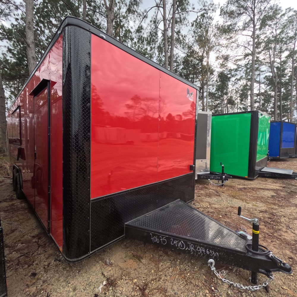 8.5'x24' Quality Cargo Concession Trailer