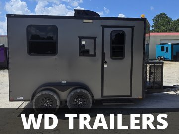 7'x12' Quality Cargo Fiber Splicing Trailer