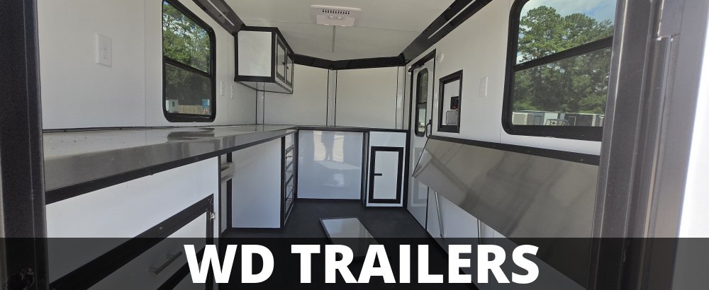 7'x12' Quality Cargo Fiber Splicing Trailer