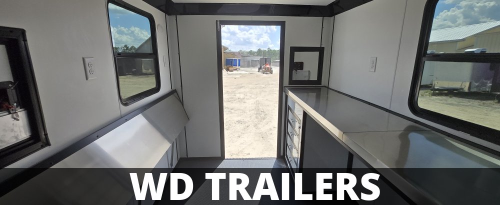 7'x12' Quality Cargo Fiber Splicing Trailer