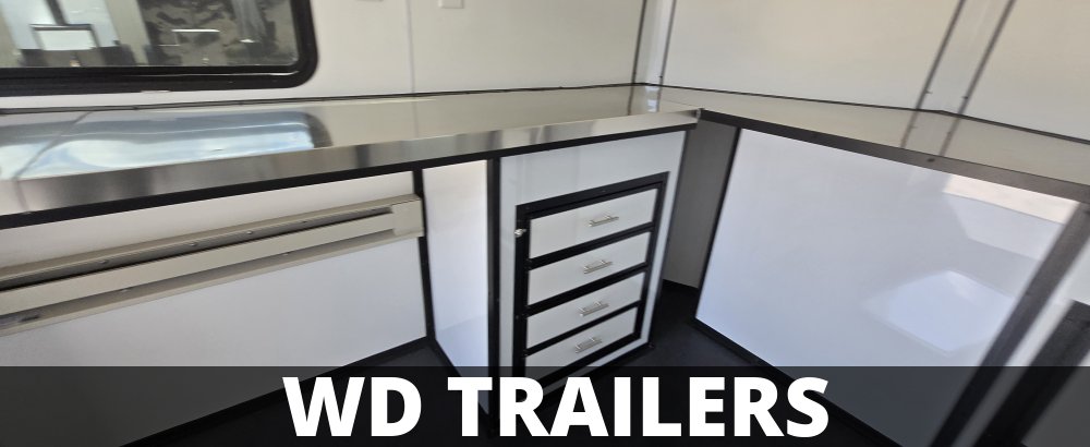 7'x12' Quality Cargo Fiber Splicing Trailer