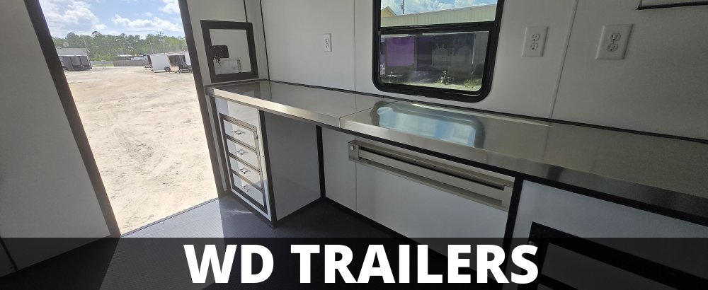 7'x12' Quality Cargo Fiber Splicing Trailer