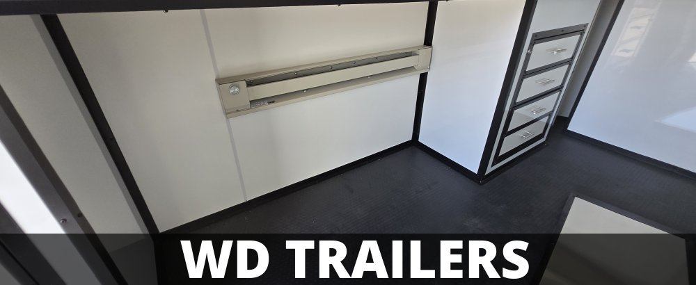7'x12' Quality Cargo Fiber Splicing Trailer