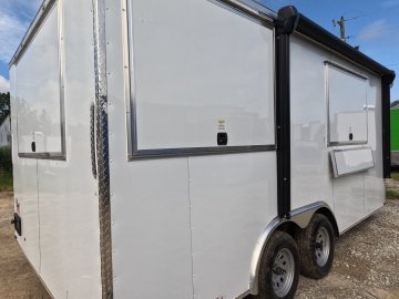 8' 6"x18' Quality Cargo Concession Trailer