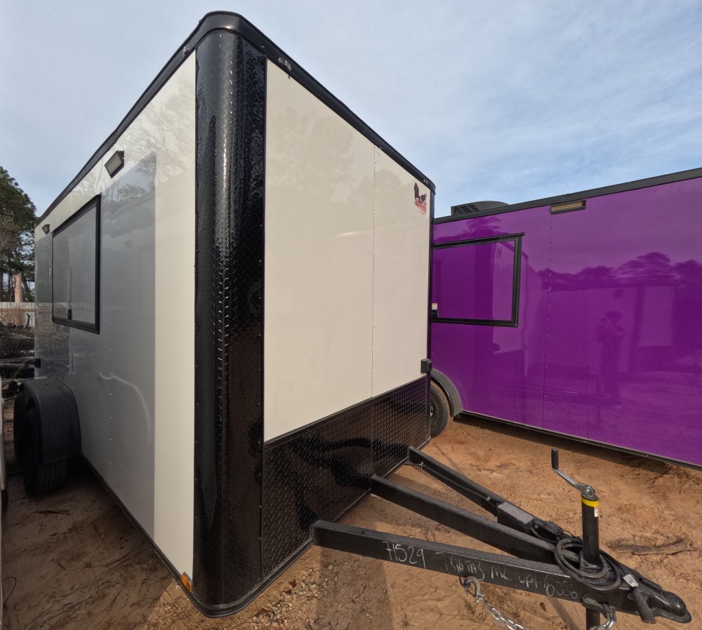 7'x16' Quality Cargo Concession Trailer