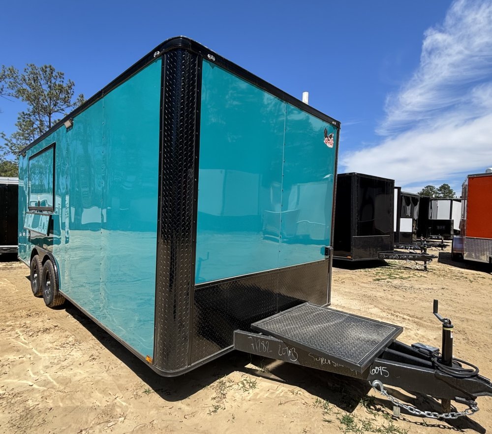 8.5'x20' Quality Cargo Concession Trailer