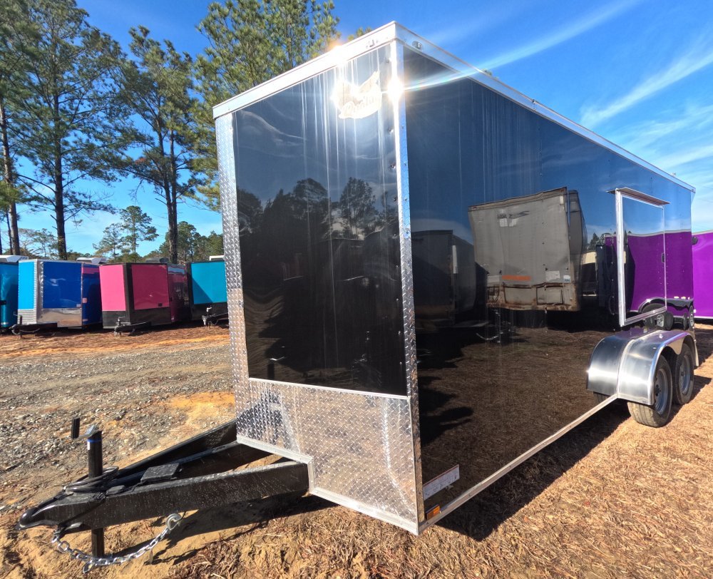 7'x18' Quality Cargo Enclosed Car Hauler