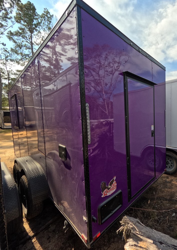 7'x16' Quality Cargo Concession Trailer