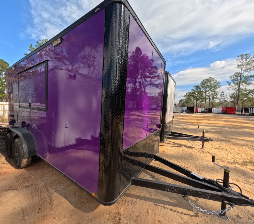 7'x16' Quality Cargo Concession Trailer