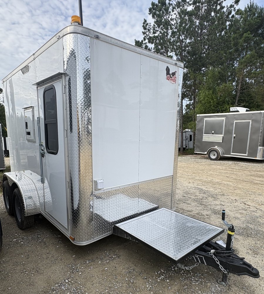 6'x10' Quality Cargo Fiber Splicing Trailer