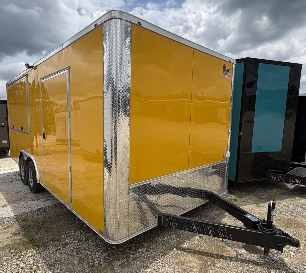 8.5'x20' Quality Cargo Concession Trailer