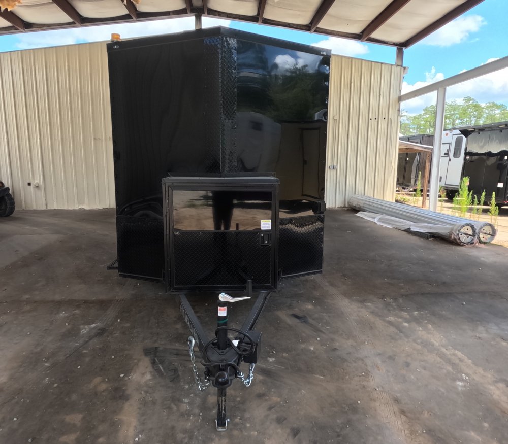 7'x12' Quality Cargo Fiber Splicing Trailer