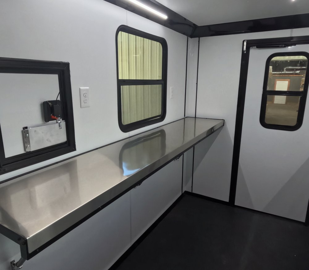 7'x12' Quality Cargo Fiber Splicing Trailer