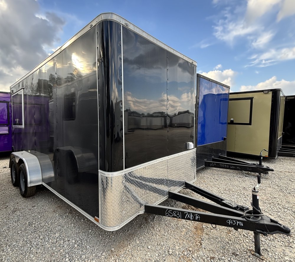 7'x16' Quality Cargo Concession Trailer