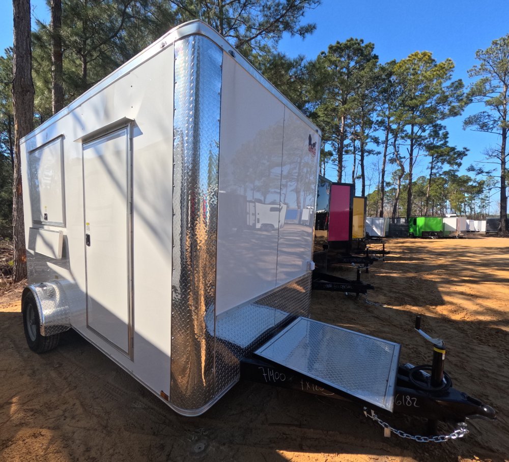 7'x12' Quality Cargo Concession Trailer