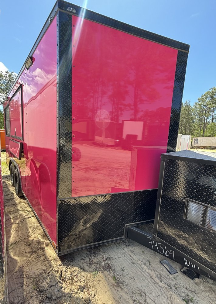 8.5'x16' Quality Cargo Concession Trailer