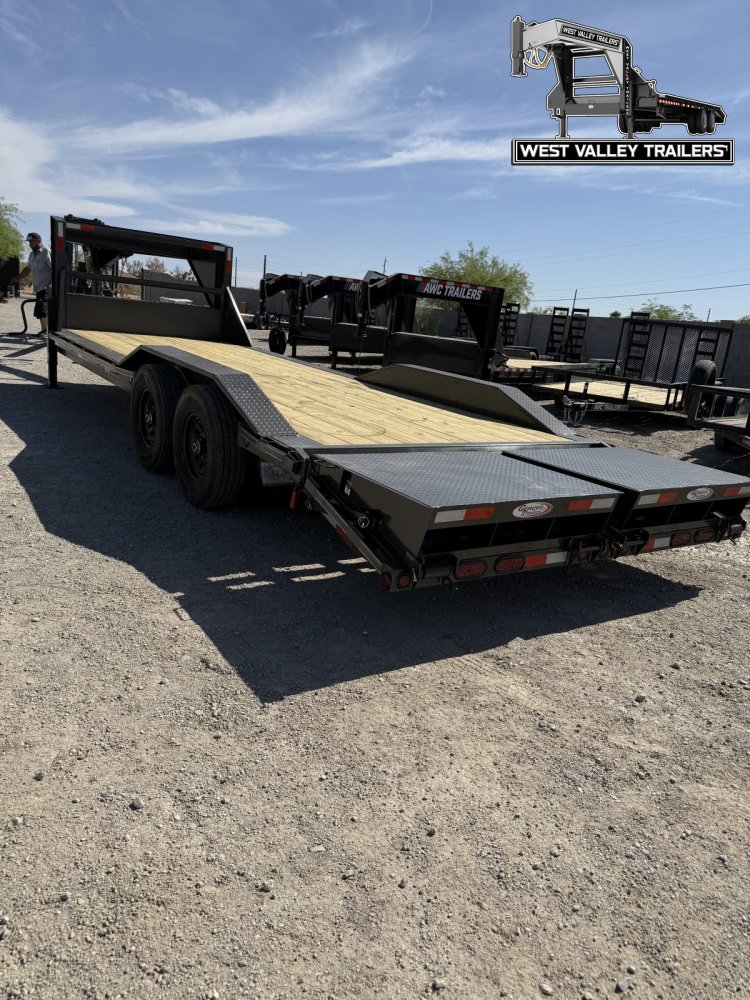 2026 GENESIS 102X24 GOOSENECK TRAILER