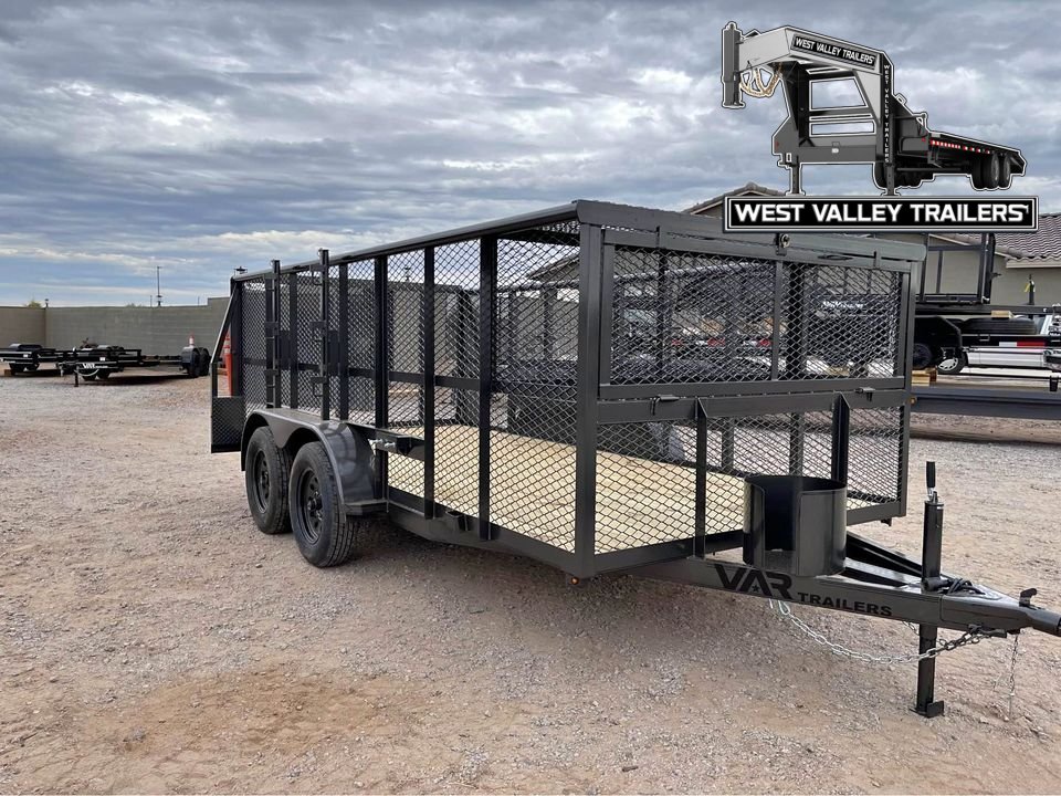 2025 77X14 VAR UTILITY LANDSCAPE TRAILER