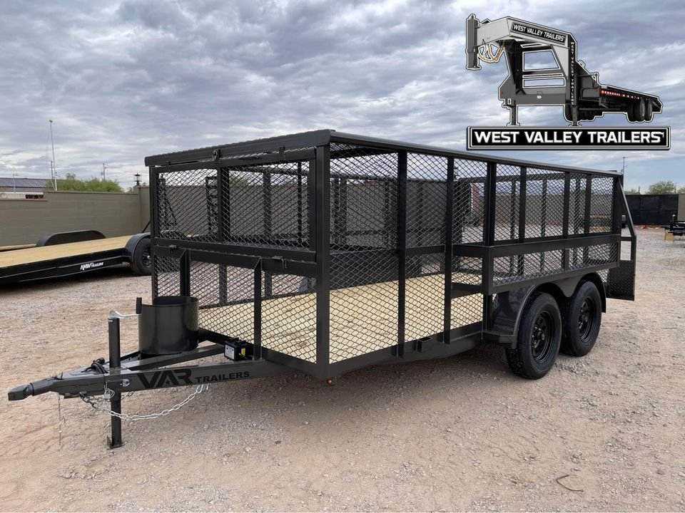 2025 77X14 VAR UTILITY LANDSCAPE TRAILER