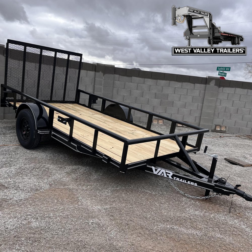 2024 VAR SINGLE AXLE UTILITY TRAILER