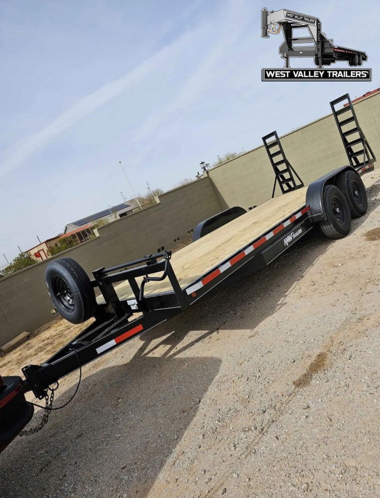 2025 83X20 AW CUSTOM CAR HAULER TRAILER