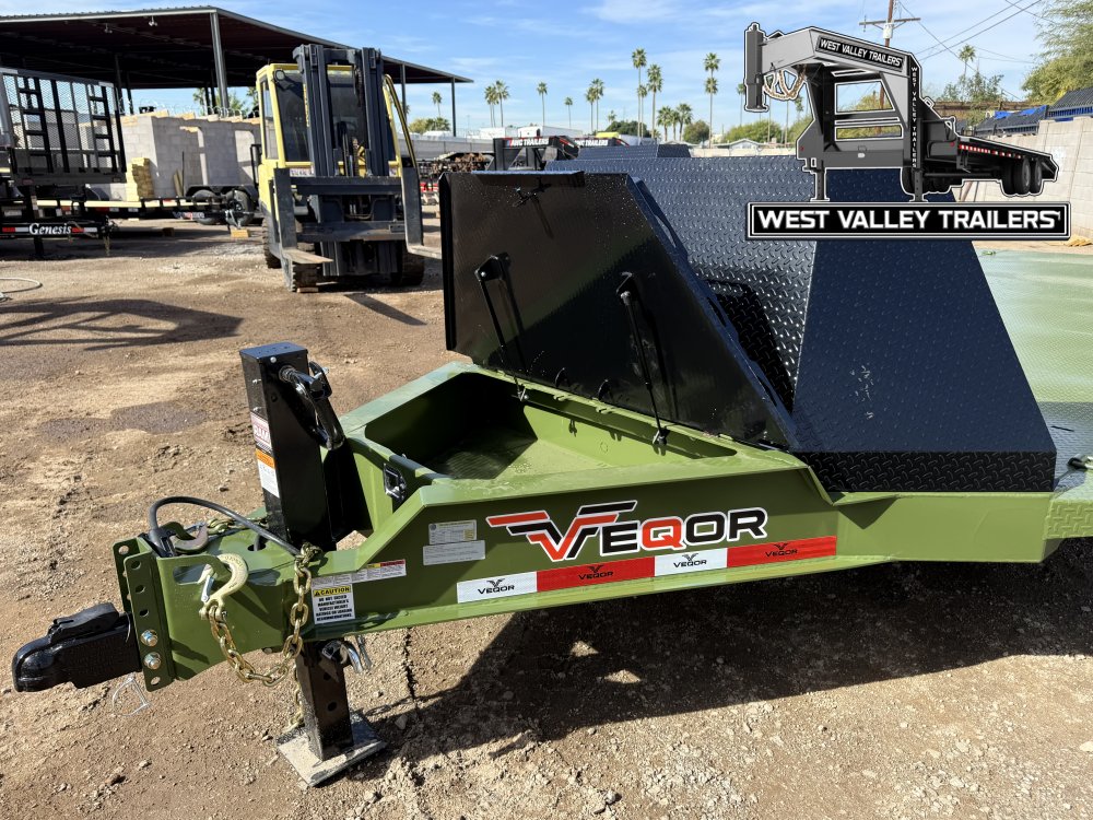 2026 102X20 VEQOR STEEL FLOOR EQUIPMENT TRAILER