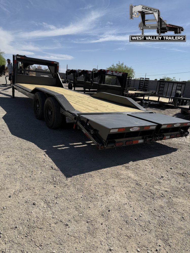 2026 GENESIS 102X24 GOOSENECK TRAILER