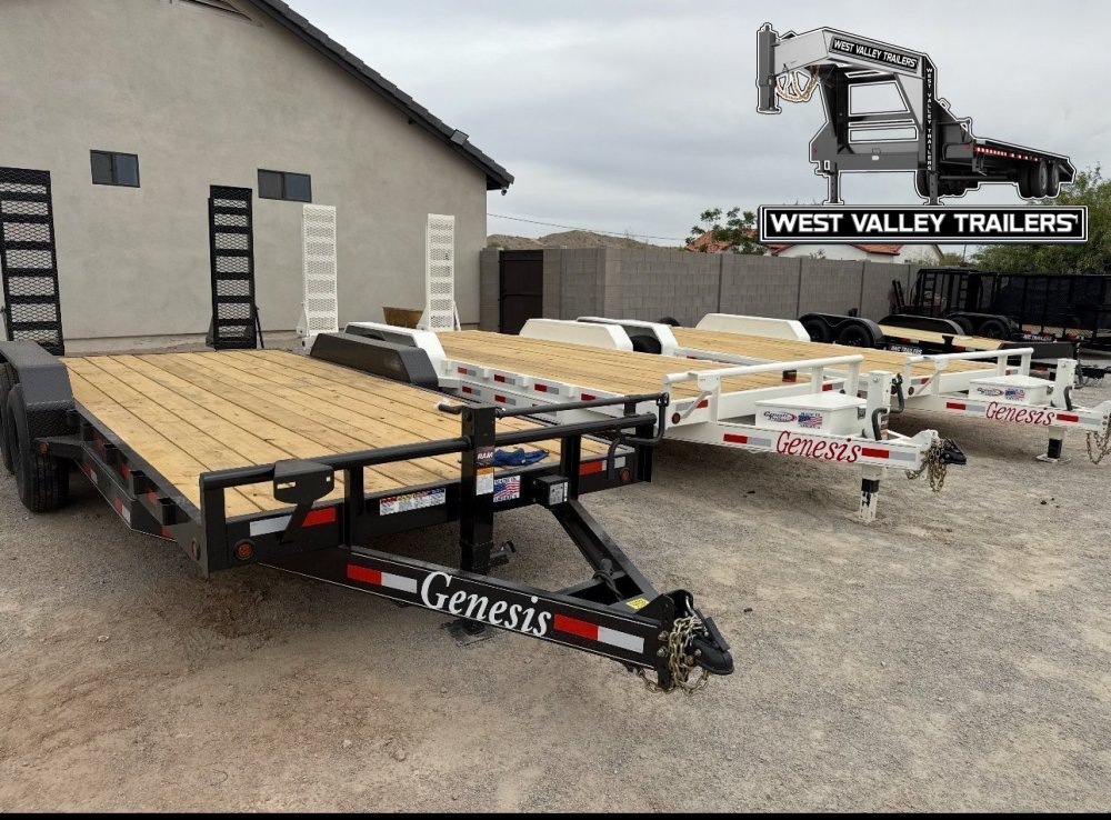 2026 GENESIS 83X20 EQUIPMENT TRAILER