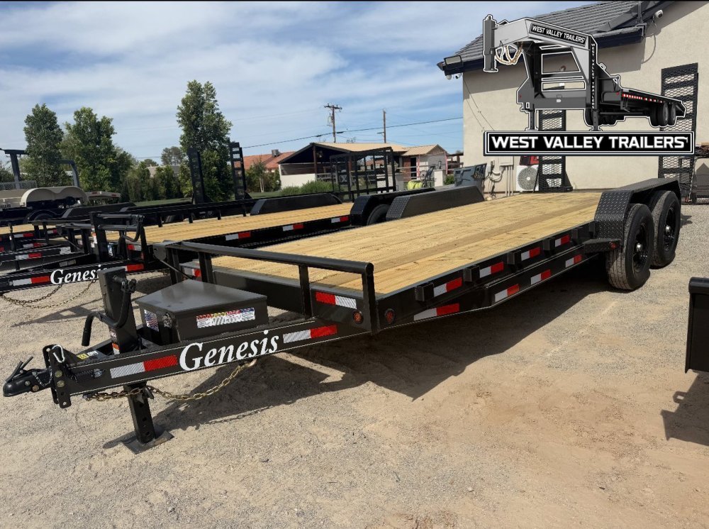 2026 GENESIS 83X20 EQUIPMENT TRAILER