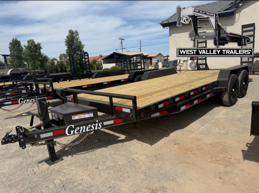 2026 GENESIS 83X20 EQUIPMENT TRAILER