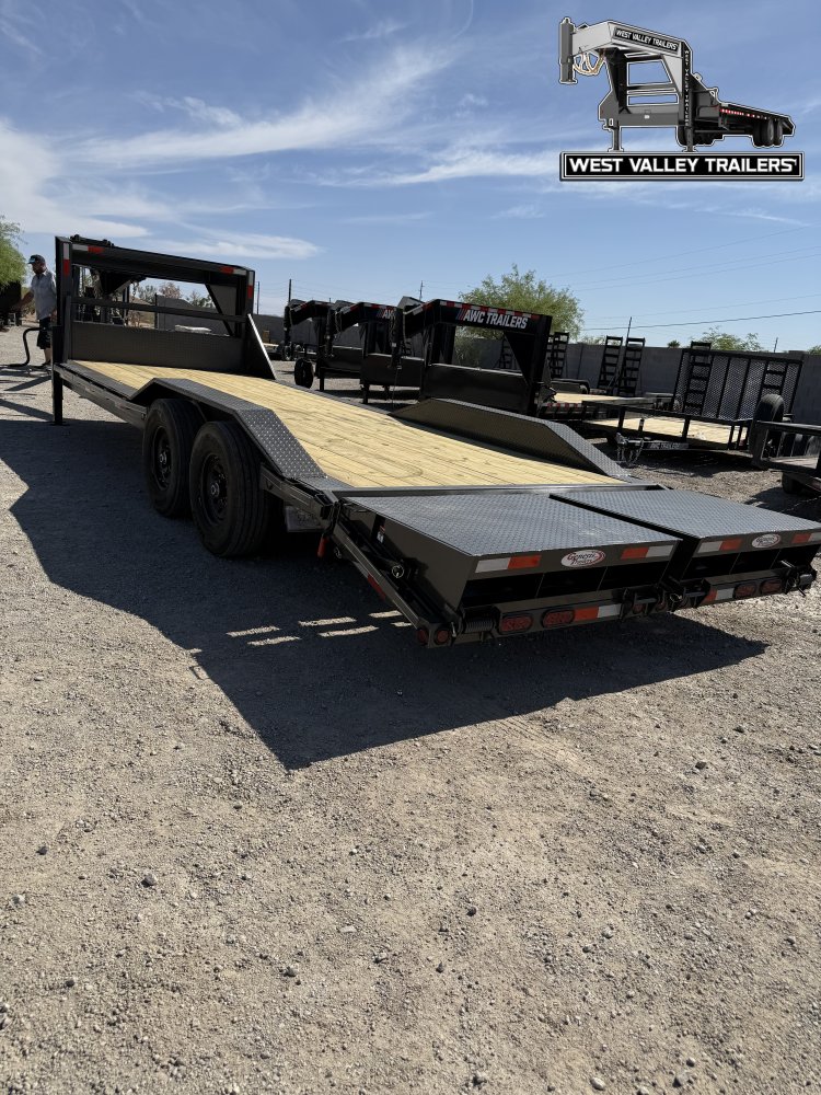2026 GENESIS 102X24 GOOSENECK TRAILER