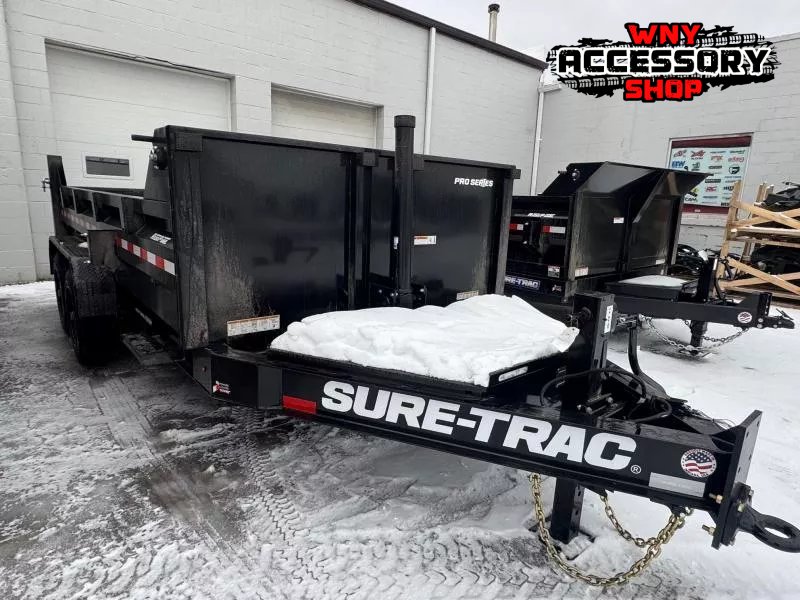 2026 Sure-Trac 7'X14' 17.6K TELESCOPIC Dump Trailer