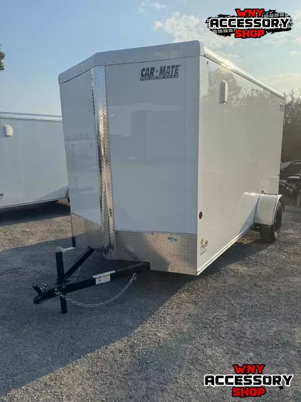 2025 Car Mate Trailers 6X12+6 3K W/RAMP Cargo / Enclosed Trailer