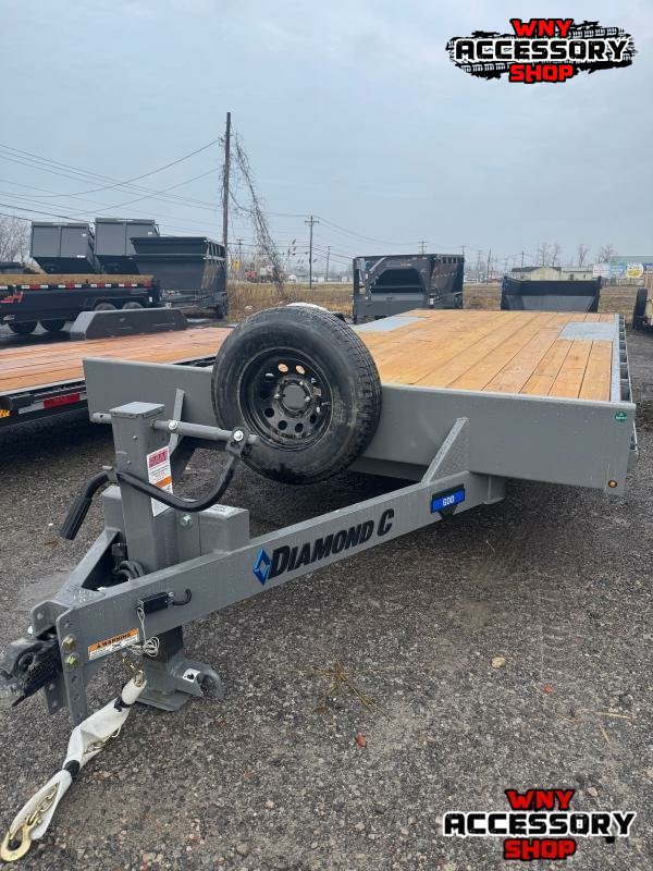 2025 Diamond C Trailers 8.5X22 10K Deckover Trailer