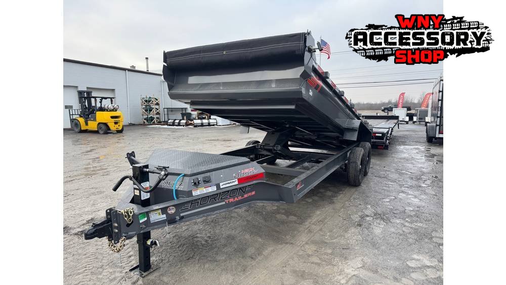 2025 Horizon Trailers 7'X16' 14K Dump Trailer