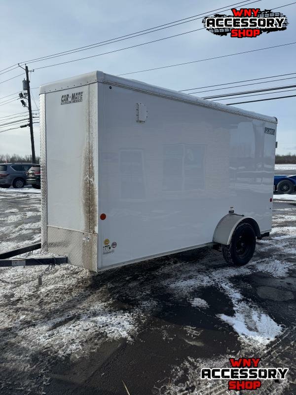 2025 Car Mate Trailers 6X12+6" EXTRA HEIGHT 3K W/RAMP Cargo / Enclosed Trailer