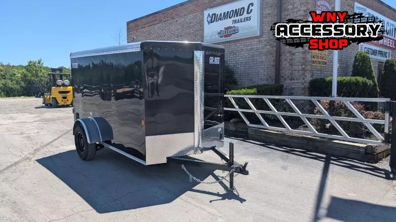 2025 Car Mate Trailers 5X10 3K RAMP DOOR Cargo / Enclosed Trailer