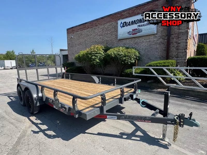 2025 Horizon Trailers 6.4'X14' 7.6K Utility Trailer