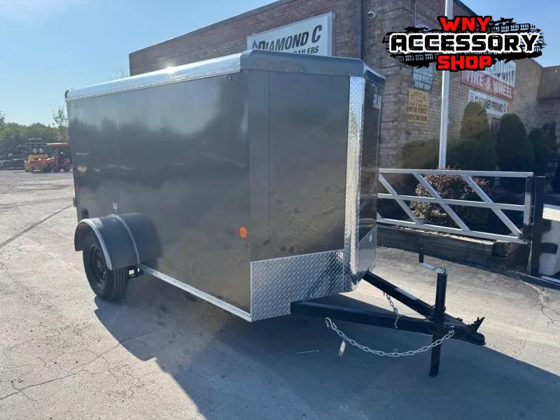 2026 Car Mate Trailers 5'X10' 3K ENCLOSED TRAILER W/REAR RAMP DOOR Cargo / Enclosed Trailer