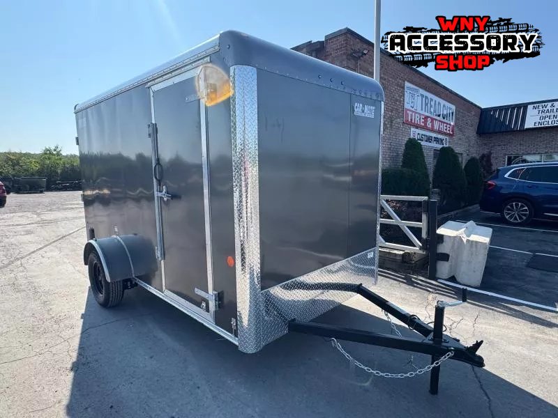 2026 Car Mate Trailers 6'X12'+6" EXTRA HEIGHT 3K W/RAMP Cargo / Enclosed Trailer