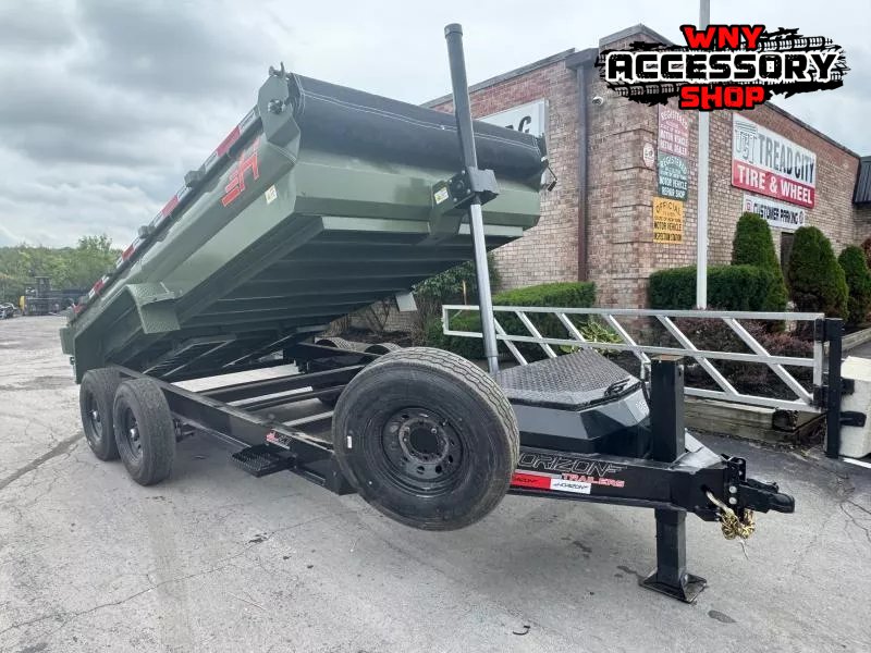 2026 Horizon Trailers 7'X14' 14K W/2FT SIDES Dump Trailer